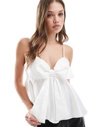 ASOS - Oversized Bow Cami - Lyst