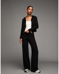 Bershka - Plush Jersey Trousers - Lyst