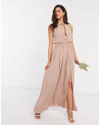 little mistress luxury georgie black hand embellished maxi dress