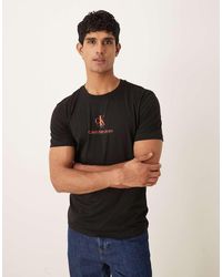 Calvin Klein - Shadow Logo T-shirt - Lyst