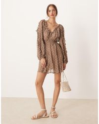 ASOS - Drop Waist Maxi Dress - Lyst
