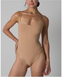agon® - Square Neck Bodysuit - Lyst