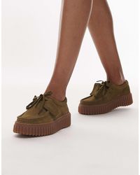 Clarks - – torhill bee – schuhe aus wildleder - Lyst