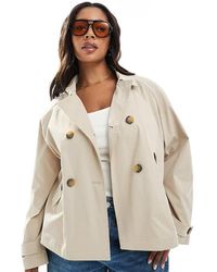 ONLY - Korte Trenchcoat - Lyst