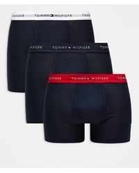Tommy Hilfiger - Signature Cotton Essentials 3 Pack Boxer Briefs - Lyst