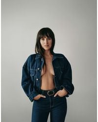 Calvin Klein - Relaxed Denim Trucker Jacket - Lyst