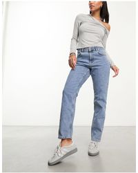 Object - Straight Leg Jeans - Lyst