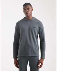 BOSS - Waffle Lounge Hoodie - Lyst
