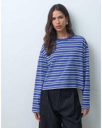 ASOS - Long Sleeve Boxy Cropped T-Shirt - Lyst