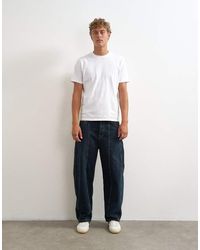 TOPMAN - Rigid Barrel Fit Panelled Jean - Lyst