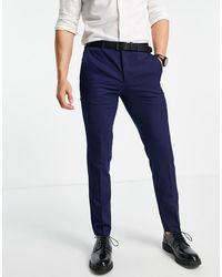 Jack & Jones - Franco Super Slim Fit Tailored Trousers - Lyst