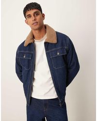 Mango - Giacca Di Jeans - Lyst