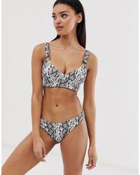 Moon and Universe Bikini 2pcs Swimwear Suit Asolliy Womens Strappy Push up Padded High Waisted Thong Hollow Out Stars
