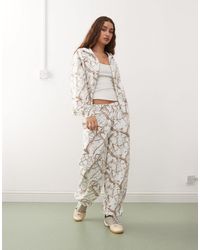 Collusion - Boxy Fit Zip Through Hoodie - Lyst
