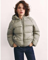 Pull&Bear - Piumino Con Cappuccio - Lyst