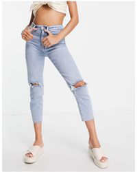 Jeans capri e cropped Stradivarius da donna - Fino al 30% di sconto | Lyst