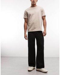 Prohibited - Pantalones Negros De Estilo Vintage Con Pinzas Soho De - Lyst