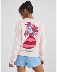 Custard - Rue Des Fleurs Sweatshirt - Lyst