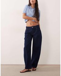 ASOS - Low Rise Barrel Jean - Lyst