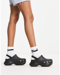 Crocs™ - Zuecos Con Plataforma En Bae De - Lyst