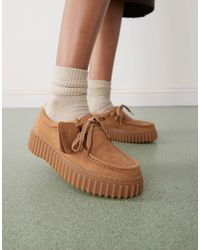 Clarks - – torhill bee – schuhe aus wildleder - Lyst