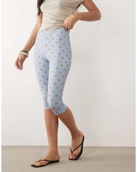 ASOS - Jersey Capri leggings - Lyst