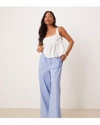 Nobody's Child Petite - Shona Straight Leg Trousers - Lyst