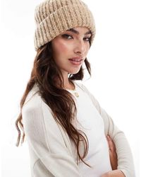 ASOS - Chunky Knit Beanie - Lyst