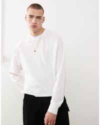 Collusion - – langärmliges kastiges t-shirt - Lyst