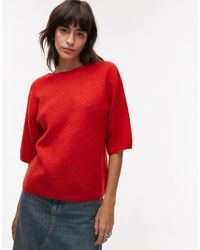 ARKET - Alpaca Wool Blend Knitted Top With V-back - Lyst