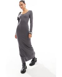 Brave Soul - – geripptes jersey-kleid - Lyst