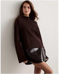 Aim'n - Chocolate Perfect Knit Long Sleeve - Lyst