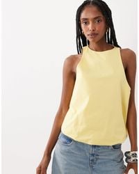 ASOS - Bubble Hem Halter Neck Top - Lyst