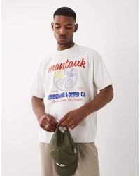 Abercrombie & Fitch - Montauk Graphic T-shirt - Lyst