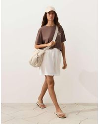 Oysho - 100% Cotton Bermuda Shorts - Lyst