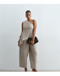 ARRANGE - Curve Tailored Barrel Pants - Lyst
