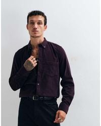 French Connection - Long Sleeve Cord Shirt - Lyst