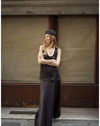 NA-KD - Satin Maxi Skirt - Lyst