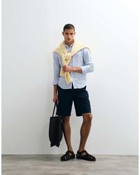 Polo Ralph Lauren - Custom Fit Long Sleeve Linen Look Sport Shirt - Lyst