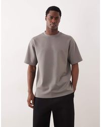 ASOS - Luxe Interlock Relaxed T-shirt - Lyst