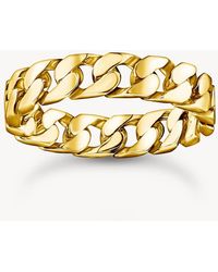 Thomas Sabo - Plated Ring With Chain Links - Lyst