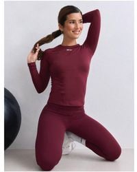 Aim'n - Merlot Soft Basic Long Sleeve - Lyst