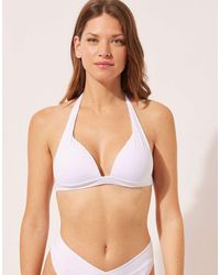 Calzedonia - Calzendonia Padded Triangle Bikini Top Indonesia - Lyst