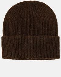 Pull&Bear - Ribbed Knit Beanie - Lyst