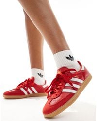 adidas Originals - Gazelle Indoor Sneakers aus Veloursleder mit Lederbesatz - Lyst