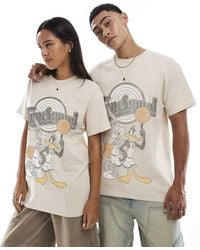 PRNT - Space Jam Bugs Bunny And Daffy Duck Relaxed T-Shirt - Lyst
