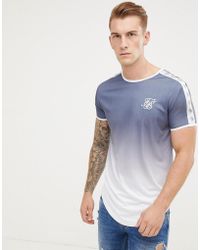 camiseta siksilk rosa hombre