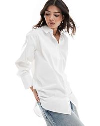 Jdy - Oversized Overhemd Met Lange Pasvorm - Lyst