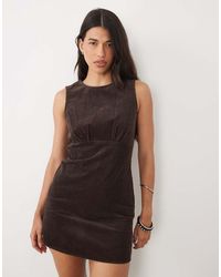 Nobody's Child - Vicky Cord Sleeveless Mini Dress - Lyst