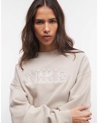 Nike - Studio Fleece Mid-Weight Graphic Print Sweat - Lyst